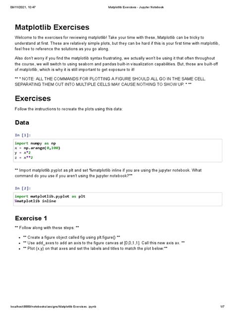 Image result for Matplotlib Exercises