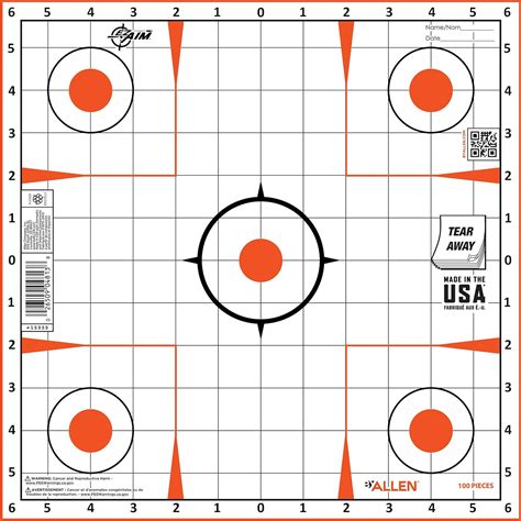 Allen Company EZ Aim® Paper Shooting Targets, India | Ubuy