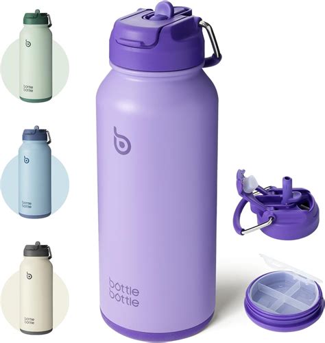 BOTTLE BOTTLE Insulated Water Bottle 950ml(32oz) Stainless Steel Sports ...