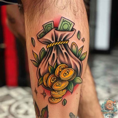Money Bag Tattoo Designs