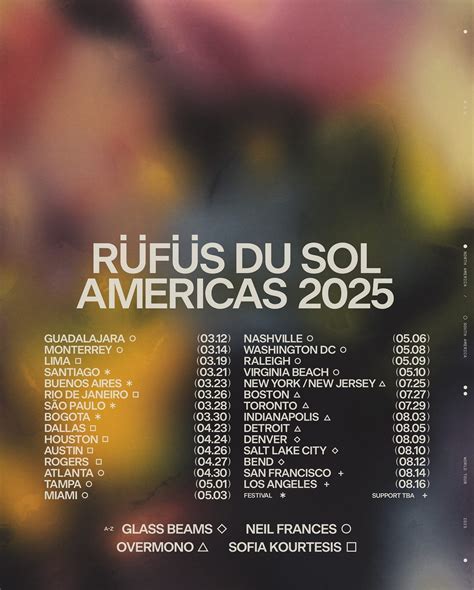 RÜFÜS DU SOL Announces North and South America Dates for Inhale/Exhale ...
