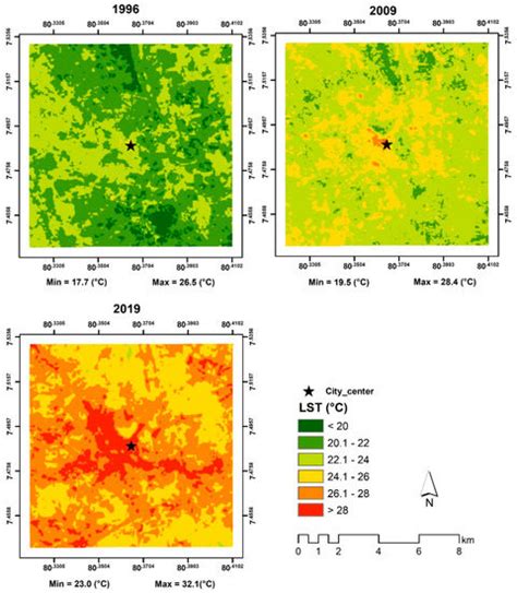 Spatiotemporal Variation of Urban Heat Islands for Implementing Nature ...