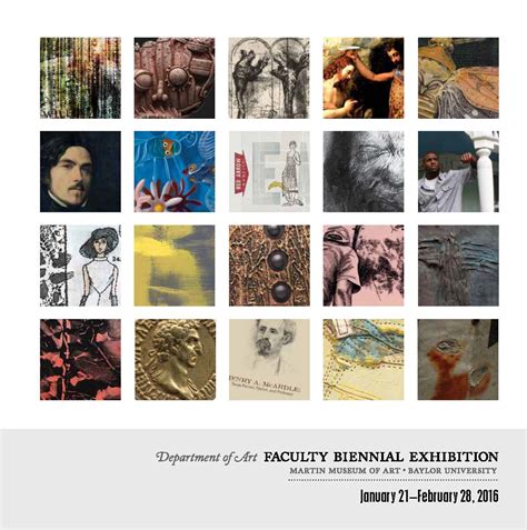 Faculty Exhibition Catalogs | Department of Art and Art History ...