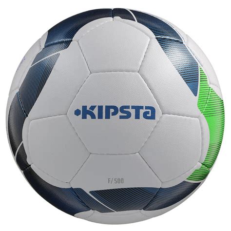 F500 Football - Size 4 (up to 12 years) White Blue Green