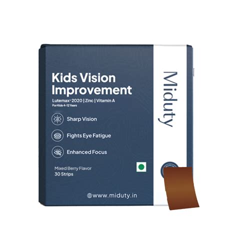 Kids Vision Improvement Strips - Best Eye Care and Eye Protection