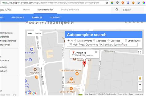 Image result for Google Maps Autocomplete
