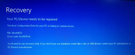 Unable to boot after recent Win10 updated, RAW Partition - Microsoft Q&A