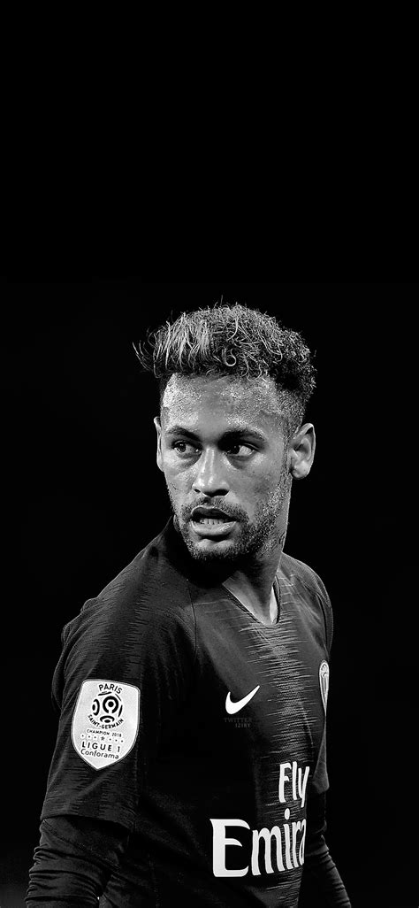 Neymar Black And White Wallpapers - Wallpaper Cave
