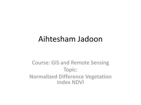 Image result for Calculating NDVI Using GDAL