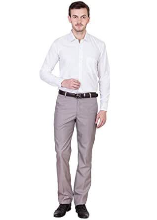 Br Communication White Formal Shirt For Men : Amazon.in: Clothing ...