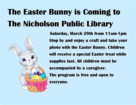 Easter Bunny Visit, 5466 U.S. 441, Nicholson, GA, United States ...