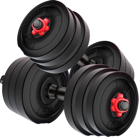 Buy GYM INSANE Dumbbell Set, 10Kg Adjustable Dumbbell Set With 1 Pair ...