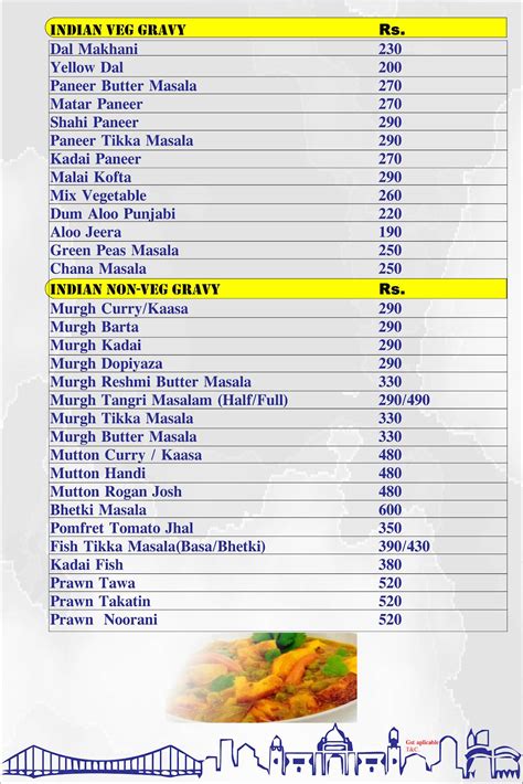 Menu at Quince Restaurant Cum Bar Club & Lounge, Kolkata