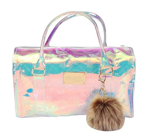 Hamster London Raver Duffle Bag, White, Medium, 8Y+