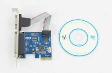 PCI-E Express Serial COM DB9 RS232 + DB25 Printer | Ubuy India