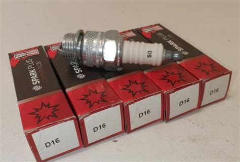 Spark Plug Champion D16. T10. 18mm Set of 5 | BRITISH Only Austria ...