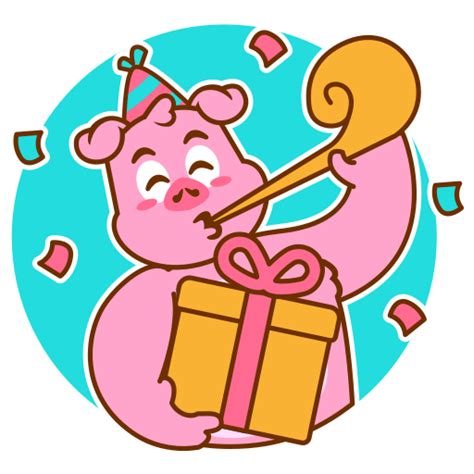 Birthday Stickers - Free birthday and party Stickers