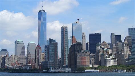 纽约, 世贸中心, 城市景观, 天际线, 建设, 摩天大楼, 纽约高清大图，无版权商业图片免费下载