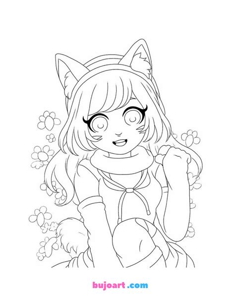 free aphmau coloring pages - BUJO ART