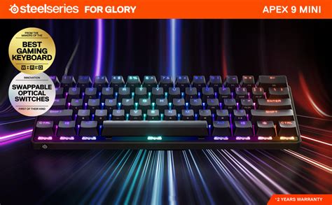 Amazon.in: Buy SteelSeries New Apex 9 Mini Hotswap Optical Mini ...