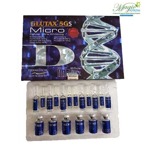 Acquire Glutax 5gs Micro 5000mg Cellular Ultra Whitening | Magicpotions
