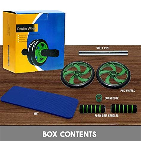 MCP Ab Roller/Abs Carver With Thick Knee Pad For Abdominal Workout ...