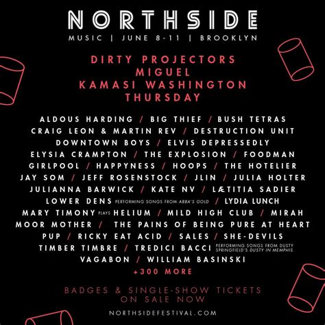 Northside Festival Announces Lineup Additions And Showcases - Brooklyn ...