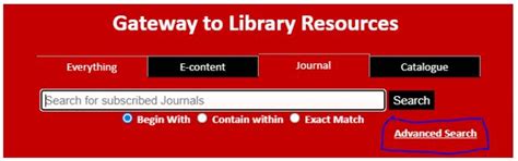 How to use Advance Search page of SUMMON - Summon - LibGuides at Indian ...