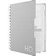 HQ by Navneet | Five Subject Spiral Wiro Bound Notebook | 14.8 cm X 21 ...