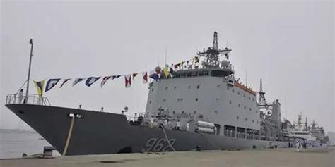 三艘特种舰船入列南海舰队 支援南沙守礁部队_手机新浪网