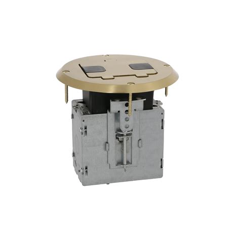 Single Gang Floor Box Kit With Recessed Duplex 15A TR, 54% OFF