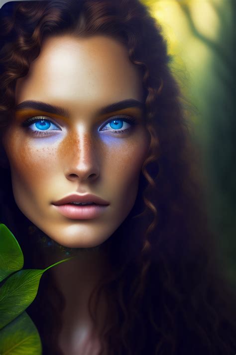 Lexica - Brunette, wild hair, oraA Fire Deep In The Woods, Beautiful ...