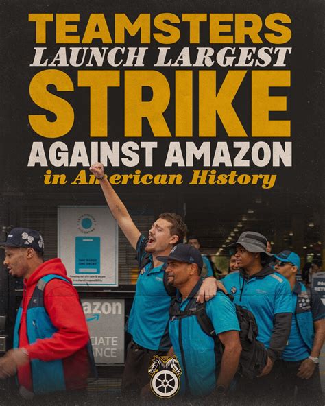 Teamsters Launch Largest Strike Against Amazon in American History ...