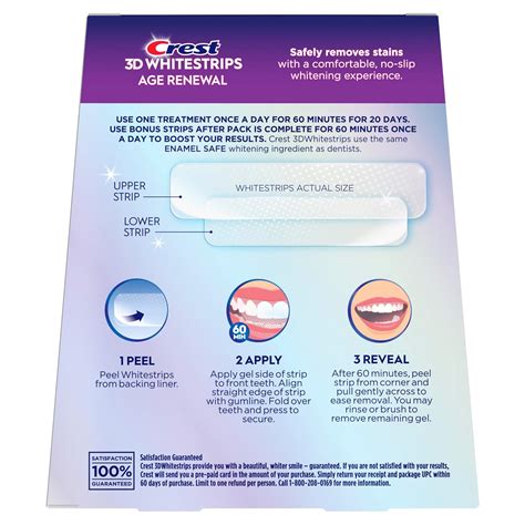 Crest 3D Whitestrips Age Renewal – Teeth Whitening India | Ubuy