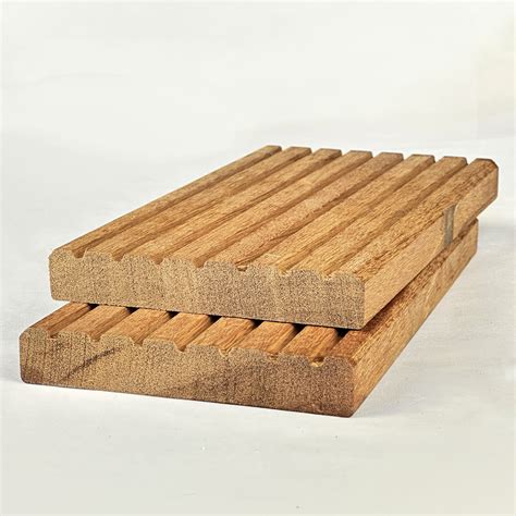 Hardhouten vlonderplank Bankirai 2.8 x 14.5 x 365 cm