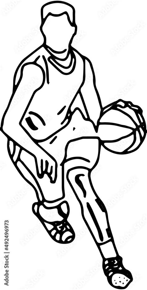 Basketball Simple Drawing 的图像结果