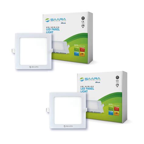 Buy SAARA LED Square False Ceiling Panel Light for POP Mounted LED ...