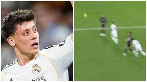 Real Madrid player Arda Guller scores a miracle goal; video