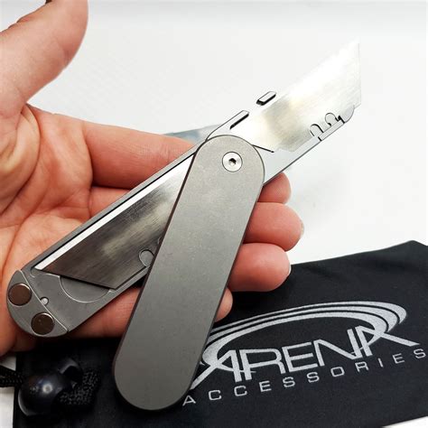 Magneto Razor Titanium EDC Box Cutter Utility Knife-MAGNETO-