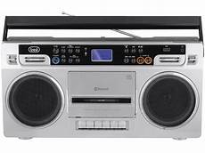 lettori cassette audio radio registratore stereo bluetooth trevi rr 504 bt silver lettori cassette audio radio registratore stereo bluetooth trevi rr 504 bt silver