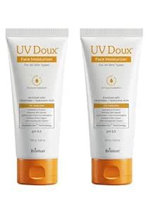 Brinton UV Doux Face Moisturizer for All Skin Types | Lightweight, Non ...