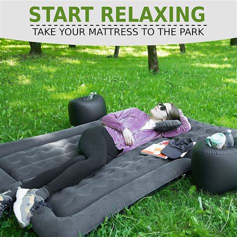 Zone Tech Car Inflatable Trunk Air Mattress with | Ubuy India