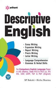 Descriptive English: Buy Descriptive English by Bakshi S.P. at Low ...