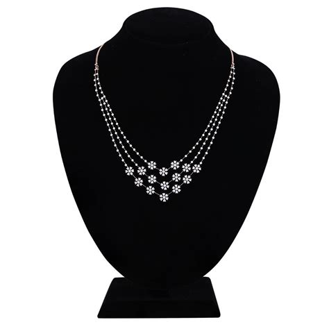 Buy Brilliant Nakshatra Design Astra Diamond Necklace Set ANS24A12 ...