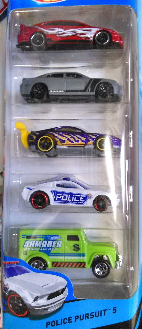 Police Pursuit 5-Pack (2014) | Hot Wheels Wiki | Fandom