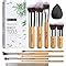 BS-MALL Makeup Brushes 15pcs Makeup Brushes Premium Synthetic Powder ...