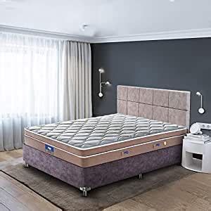 Peps Restonic Geneva 08 inch EuroTop Double Size Bonnell Spring ...
