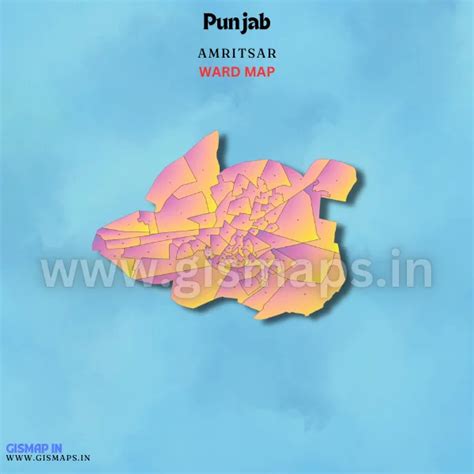 Amritsar Ward Map GIS Data