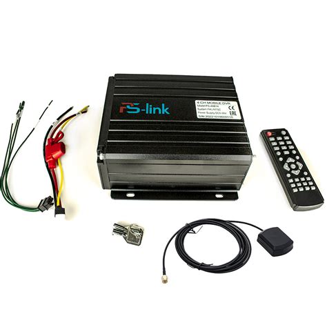 Видеорегистратор для транспорта Ps-Link PS-A9614-G на 4 канала с GPS ...