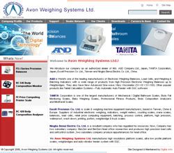 Avon Weighing Systems - authorized dealers of popular brands of ...